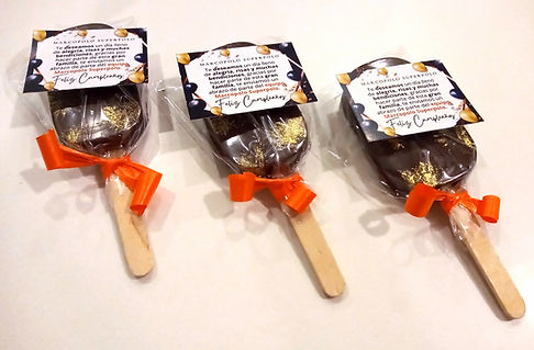 Cakesicles para cumpleaños