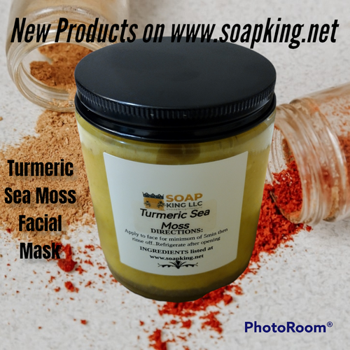 Turmeric Sea Moss Facial Mask Soap King LLC