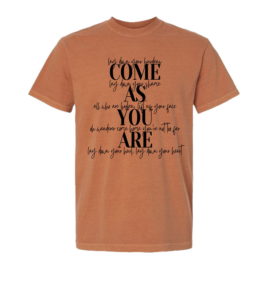 Thumbnail: COME AS YOU ARE TEE