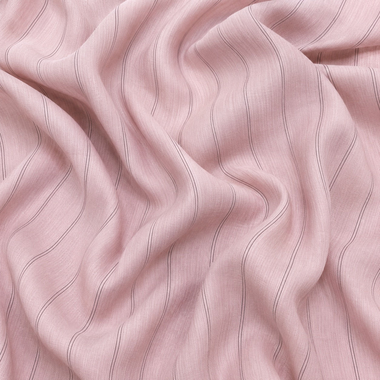 Old Quarter Pinstripe Silk Chintz Rose