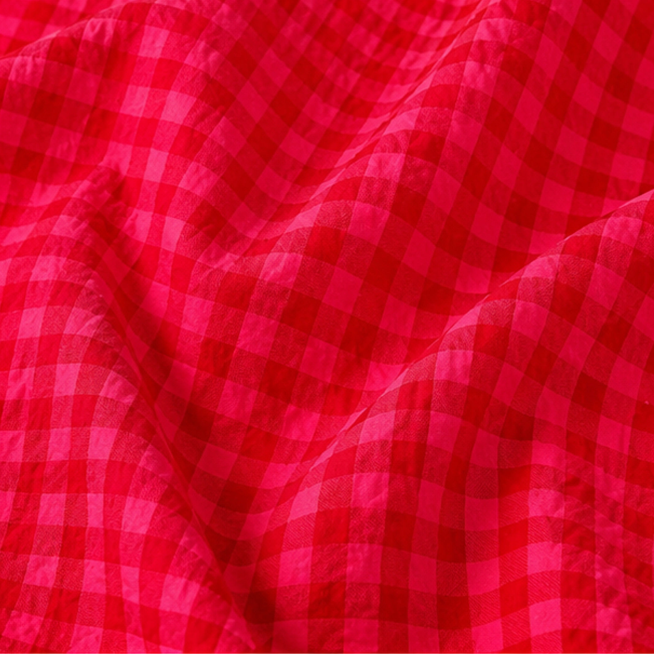 Seersucker Gingham Cherry