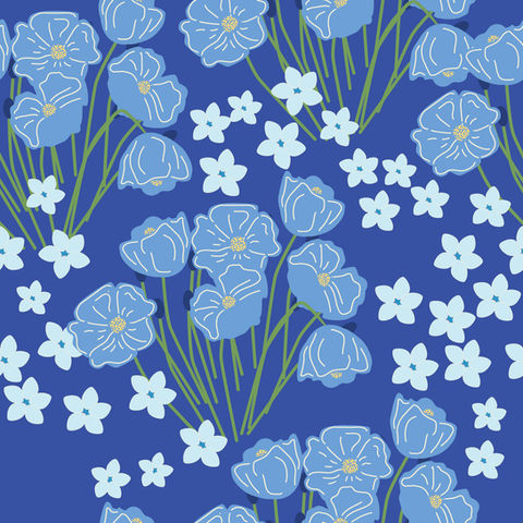 FieldPoppies-DazzlingBlue