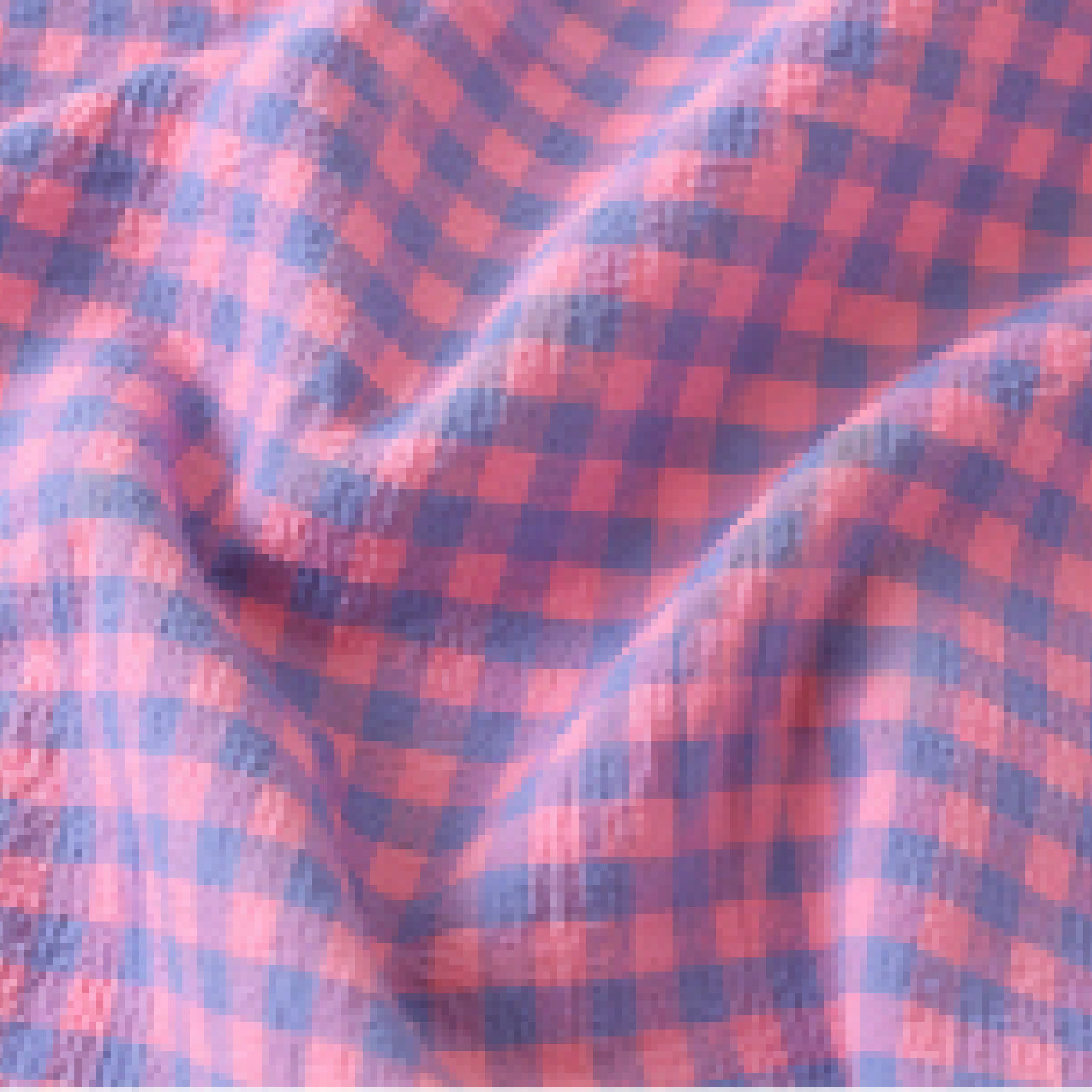 Seersucker Gingham Berry Violet