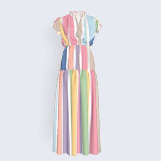 Bold-One-Stripe-Happy-Pastel-Dress