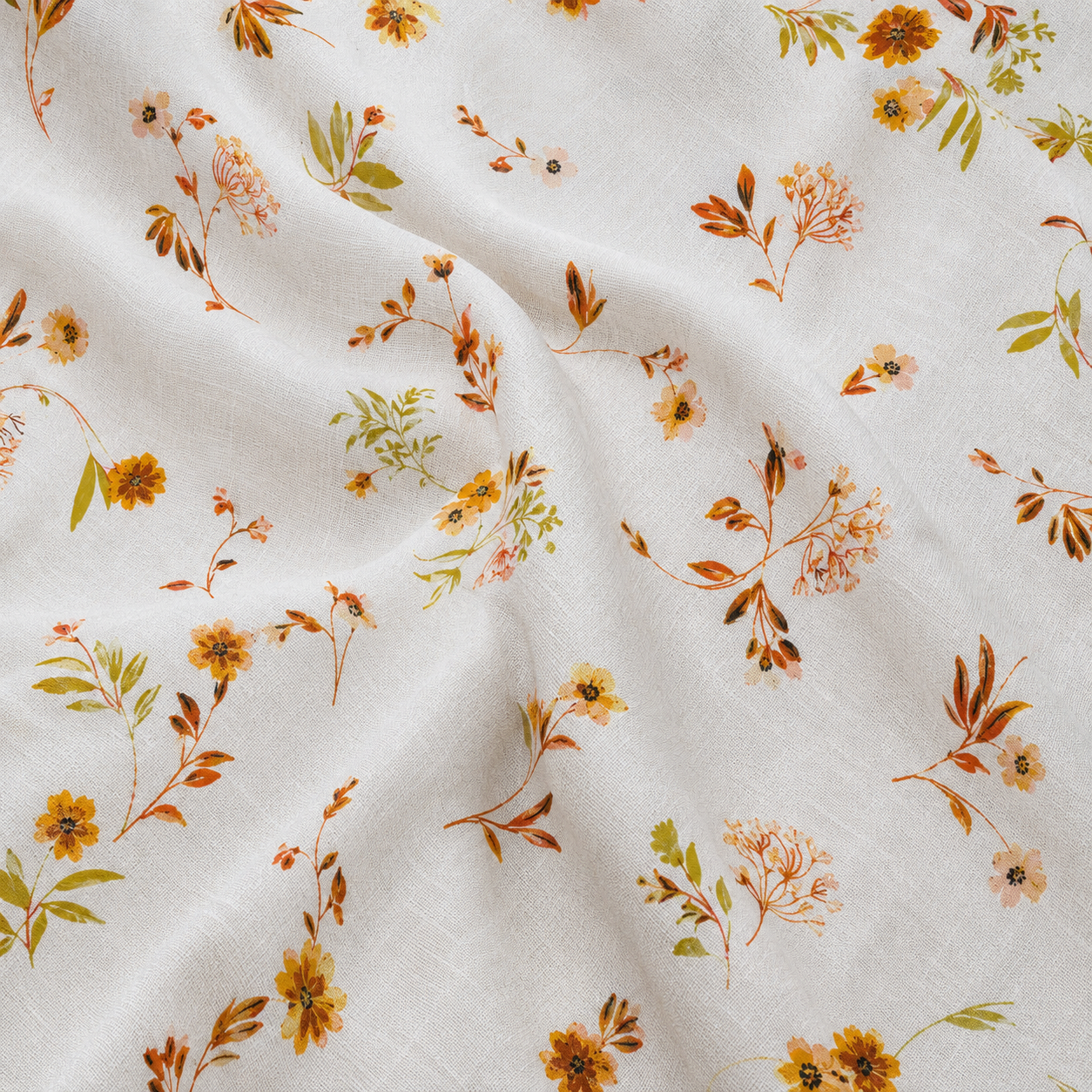 Autumn Botanical Linen