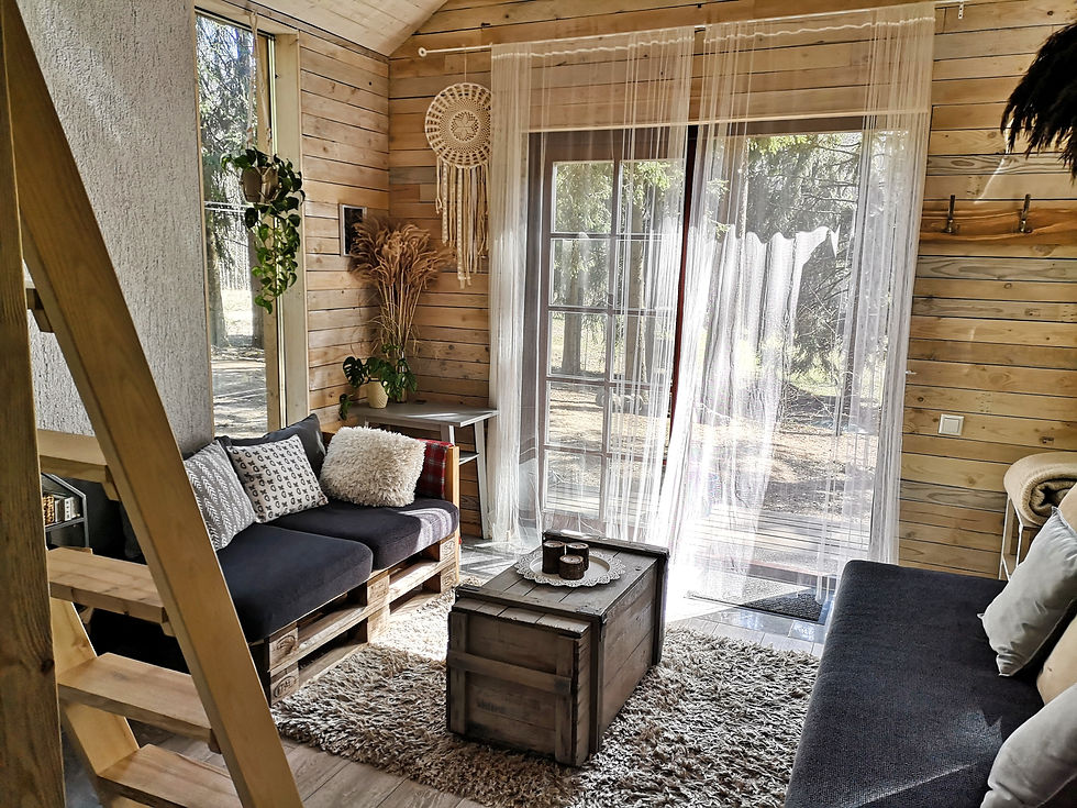 Thumbnail: COUPON - overnight stay in the Get Away To Forest Cab cabin