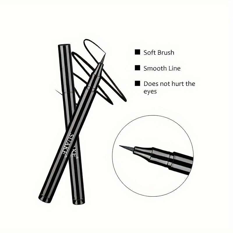 Miniatura: Quick-dry Eyeliner Pencil Makeup Long Lasting Smooth Matte Eye Liner Waterproof 