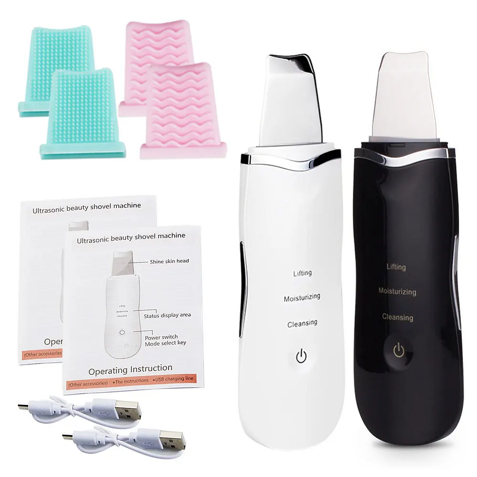 Miniatura: Ultrasonic Skin Scrubber Ance Pore Cleaner Peeling Blackhead Remover Deep Face C