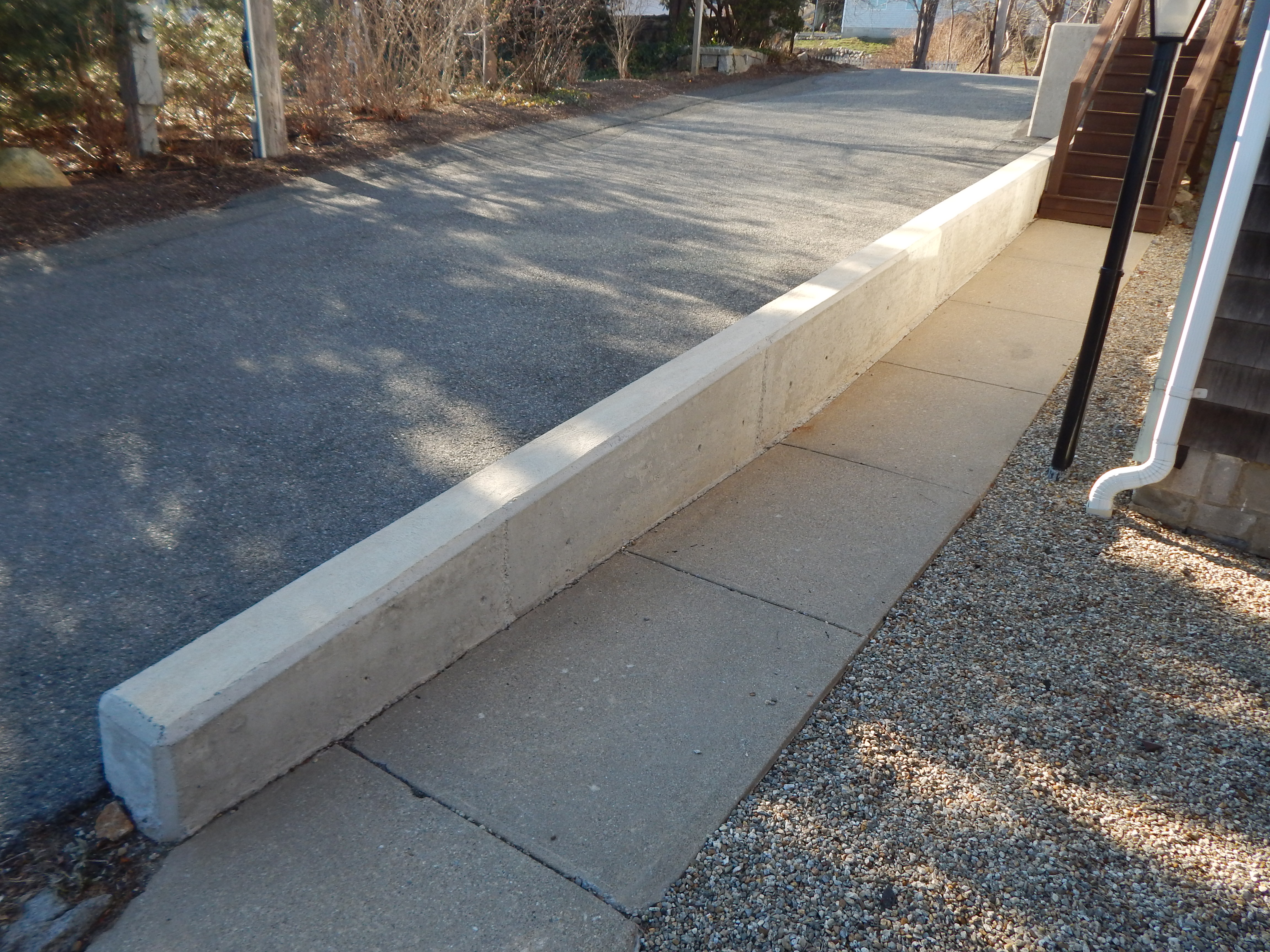 Poured Concrete Wall
