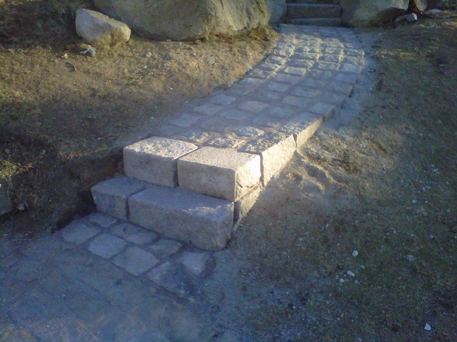 Granite Riser & Path