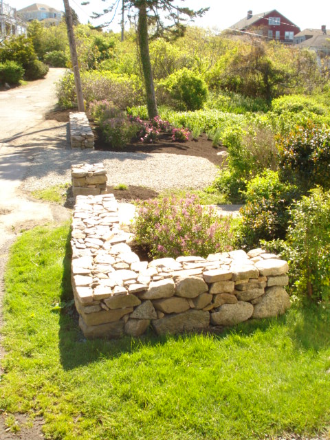 Dry Laid Fieldstone Wall