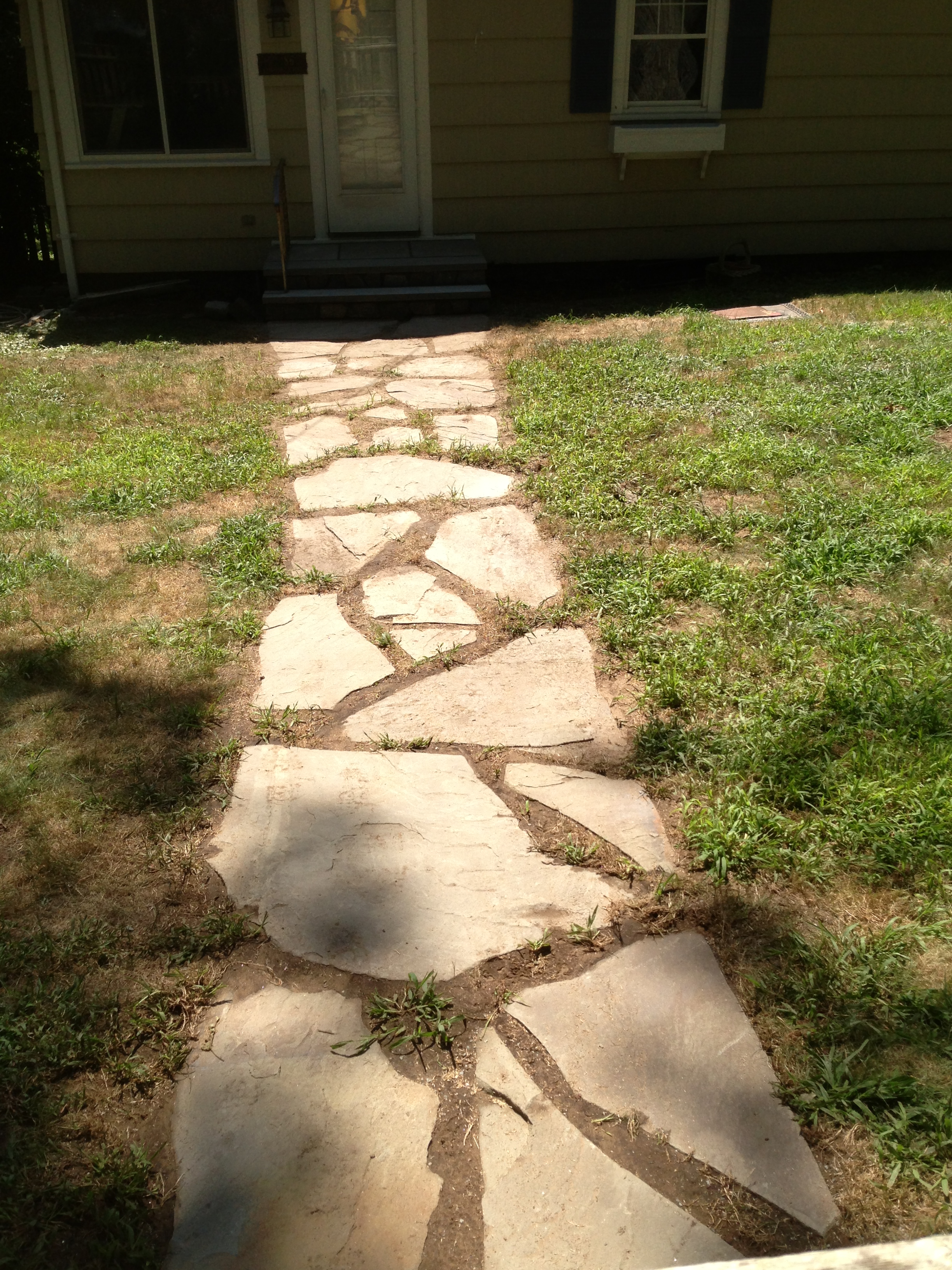 Flagstone Walkway