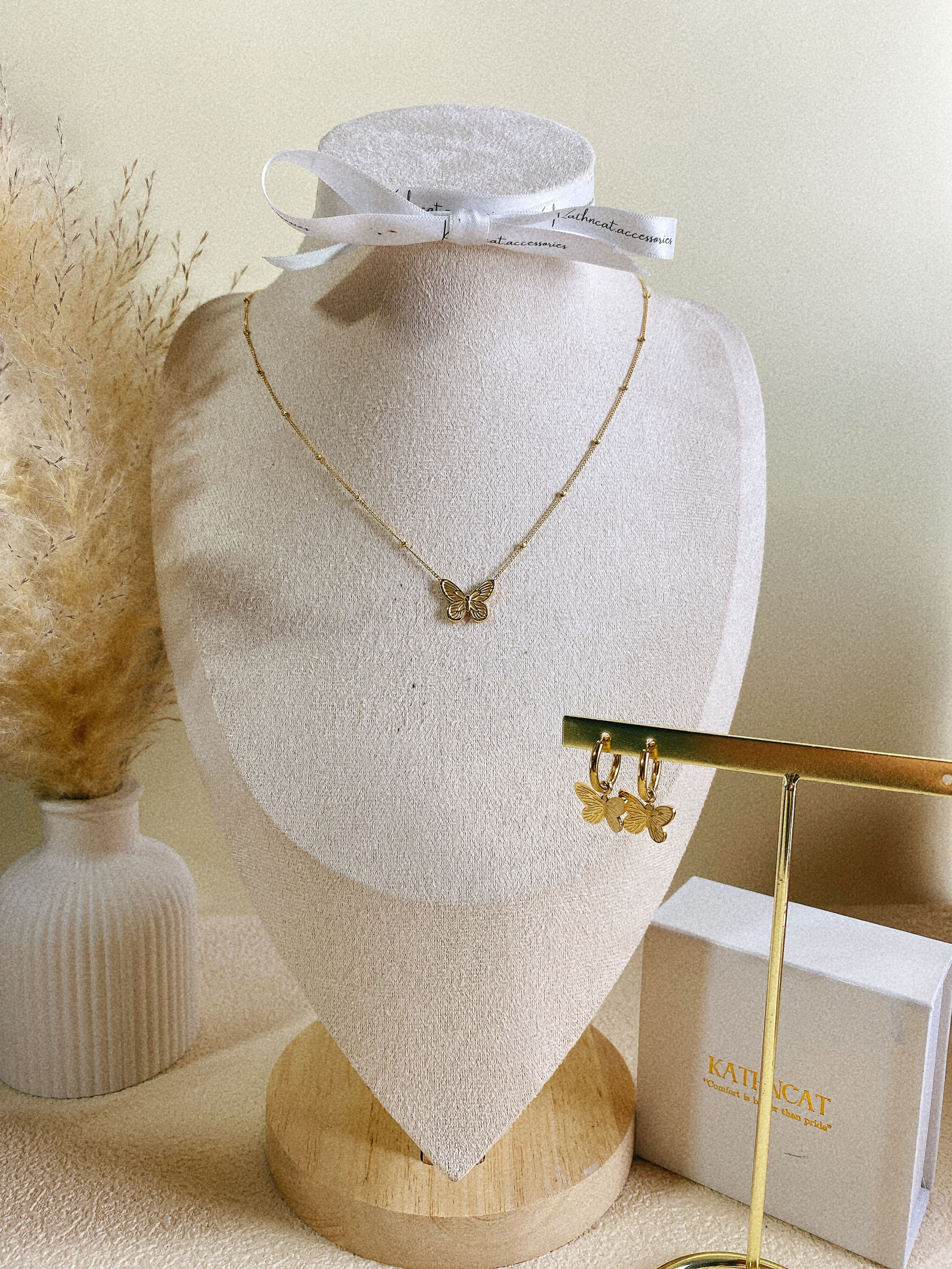 Golden Butterfly Set