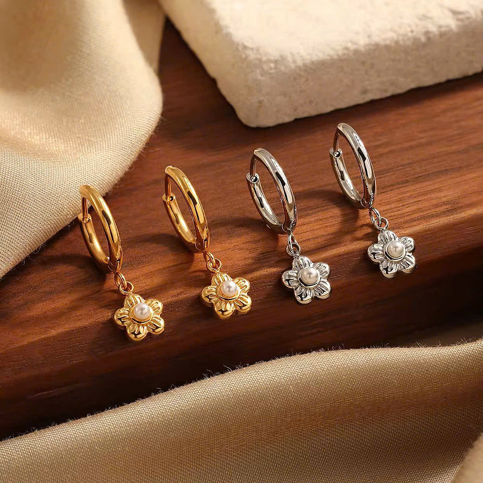 Hình thu nhỏ: La floraison Earrings