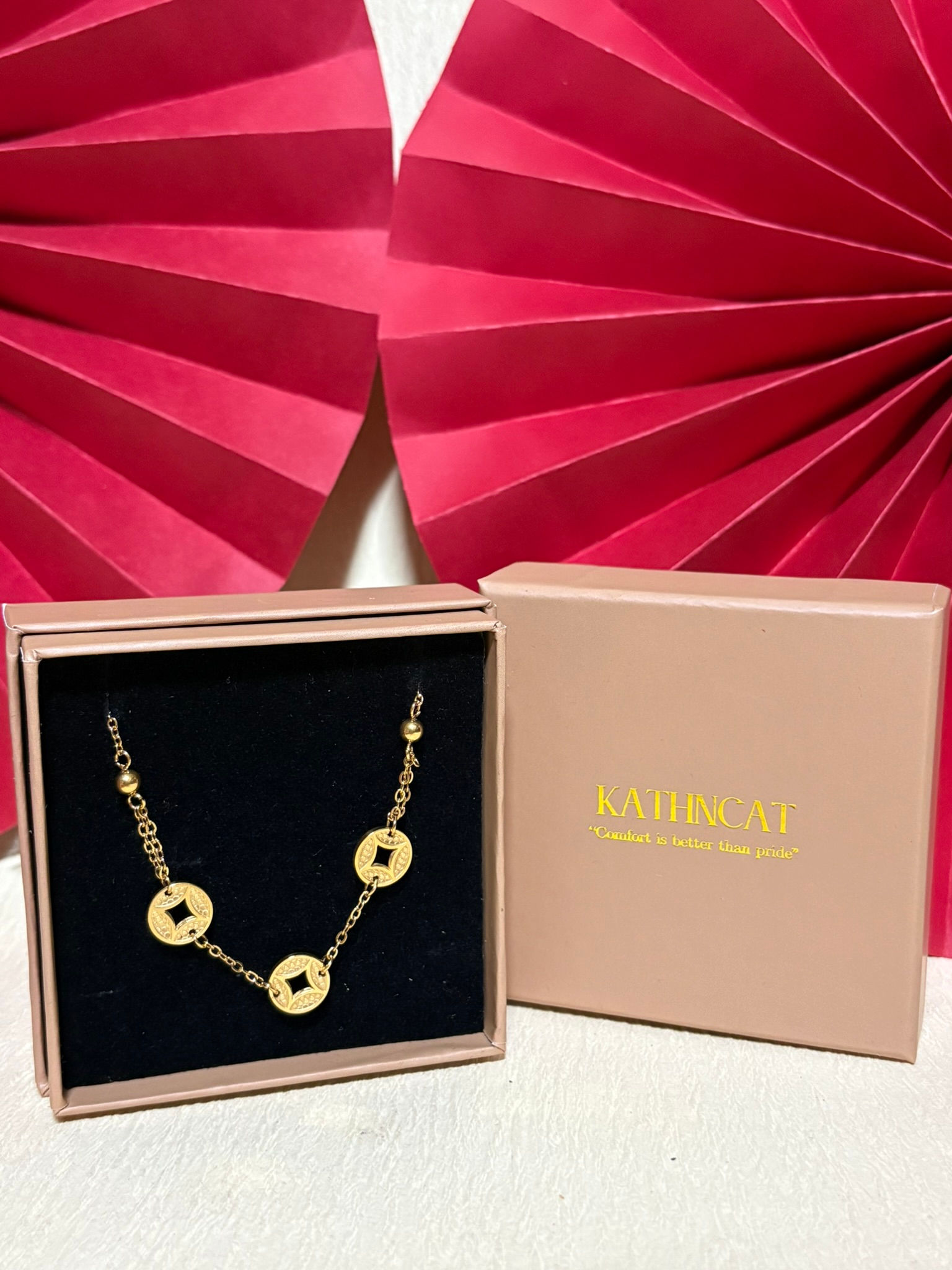 Three Coins Bracelet