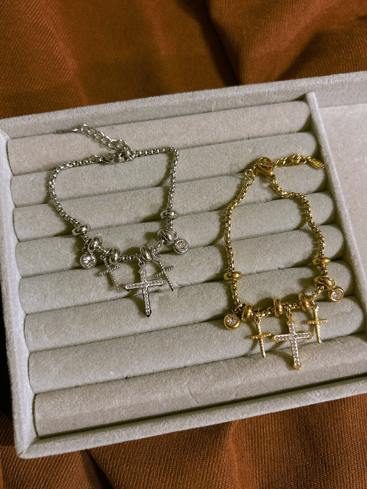 Charm Bracelet |The Cross