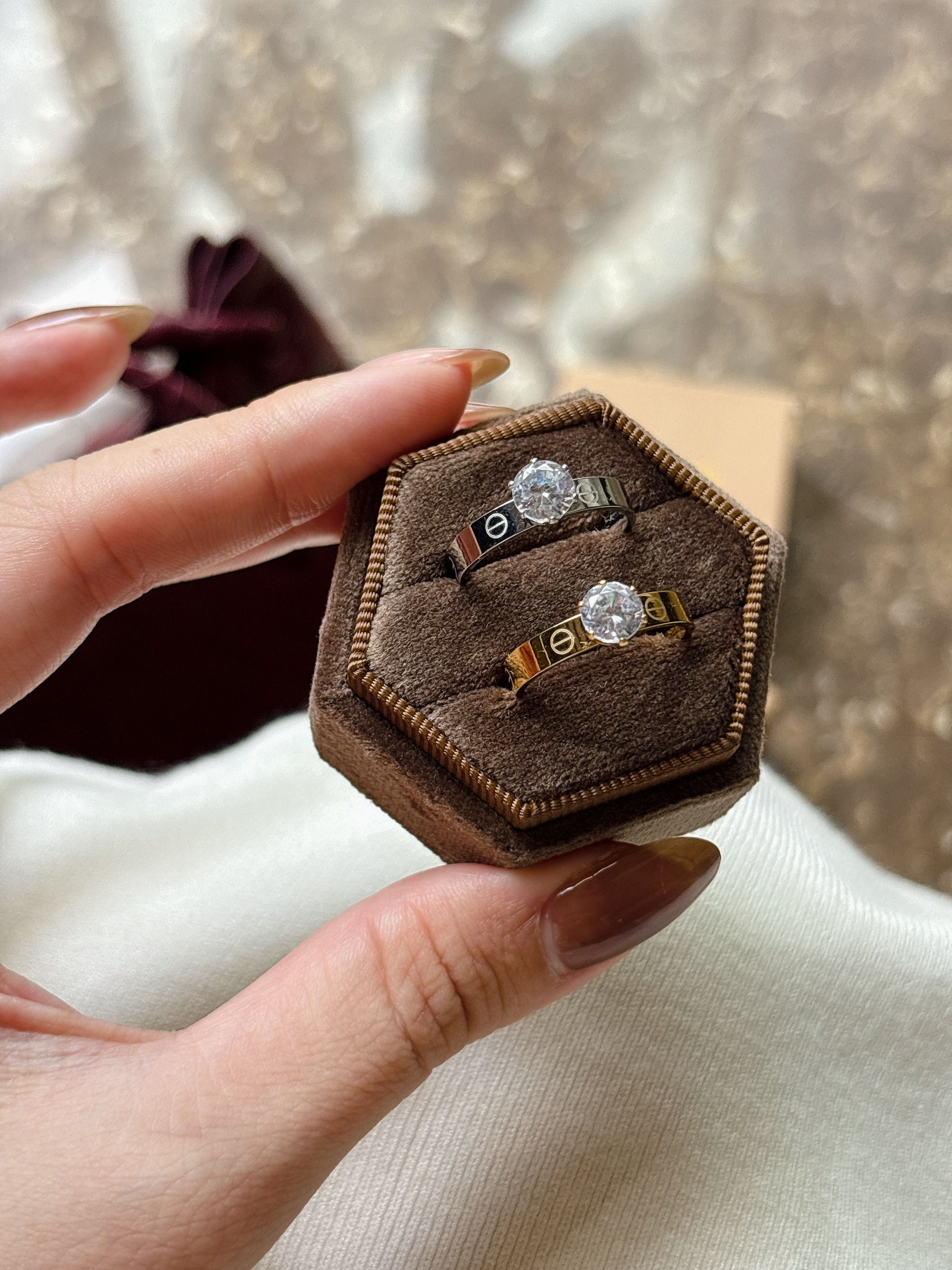 Love with zircon - Solitaire