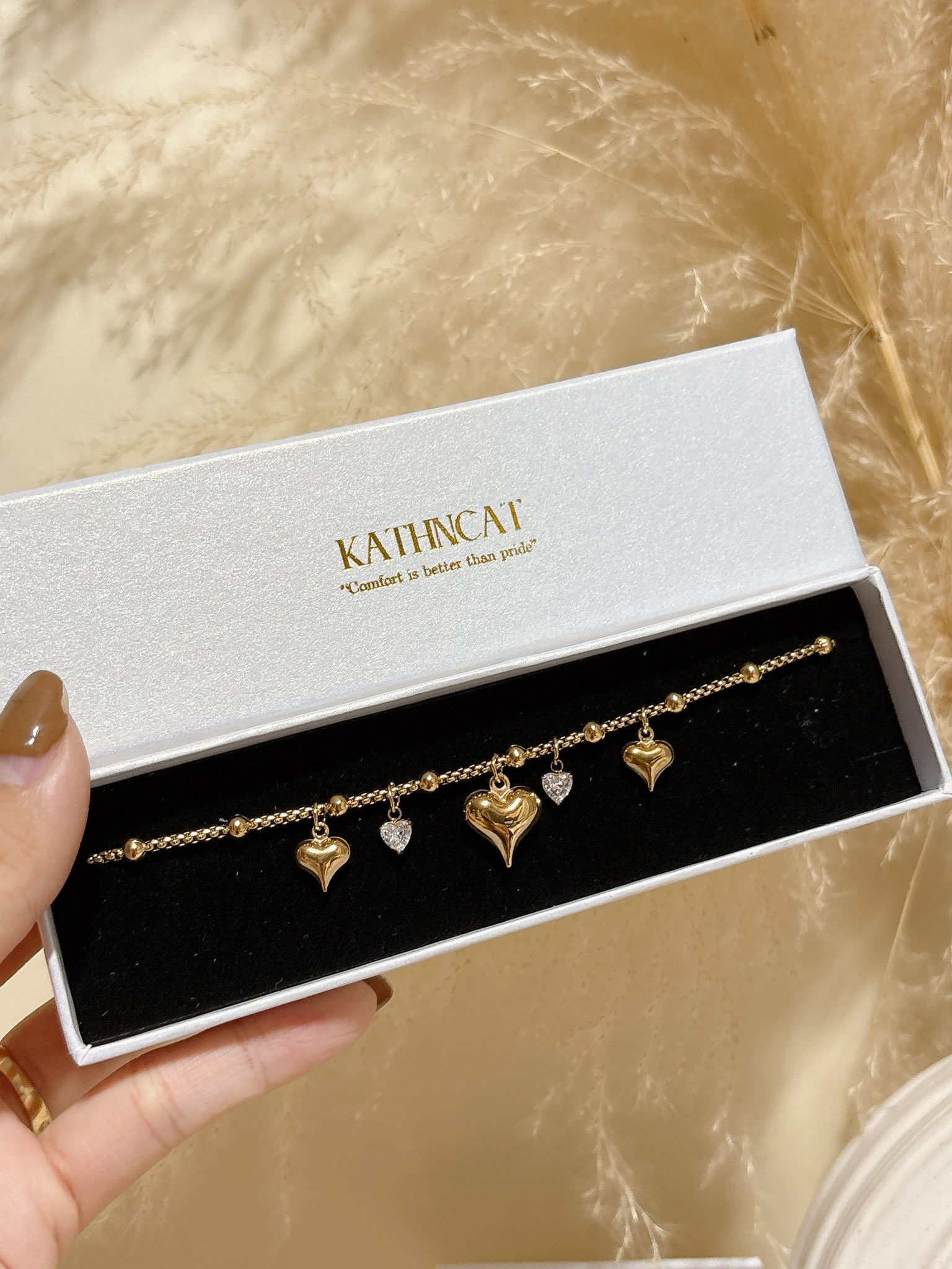 Charm Bracelet |HEART ONLY