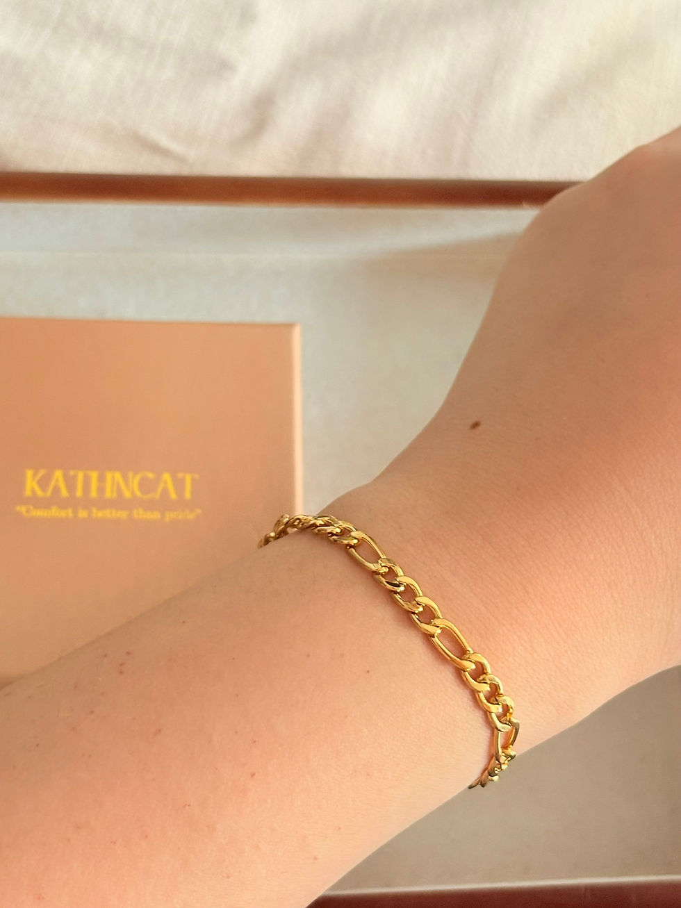 Hình thu nhỏ: Figaro Chain Bracelet