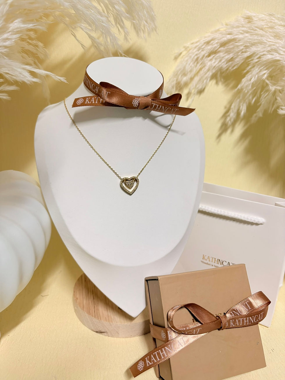 Hình thu nhỏ: L'Amour Heart Sparkle Necklace