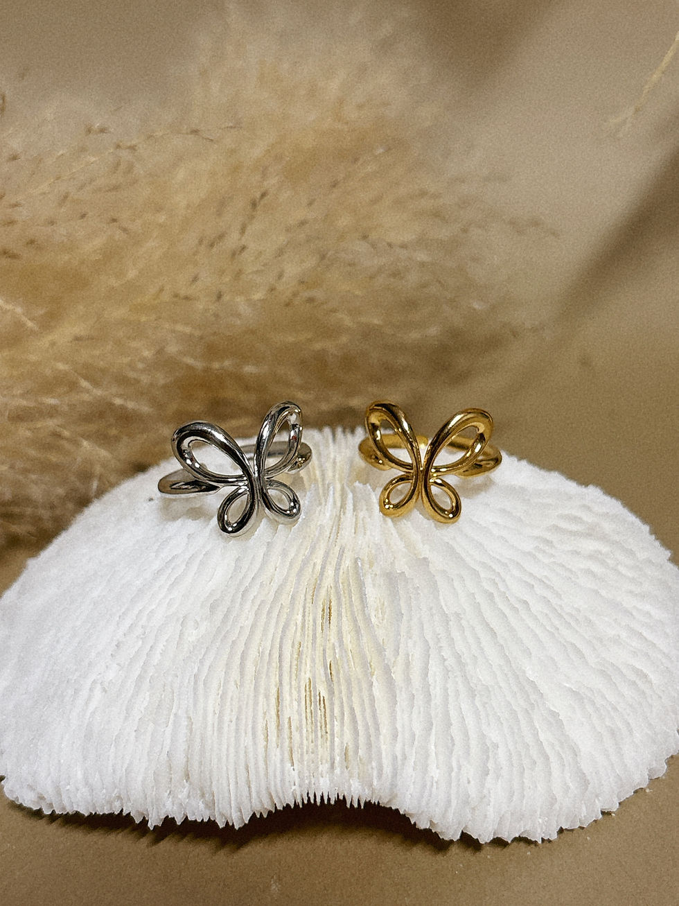 Freesize Butterfly Ring