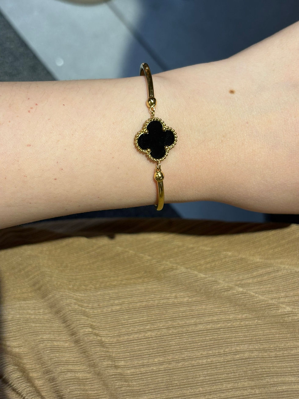 Hình thu nhỏ: Curved Clover Bracelet