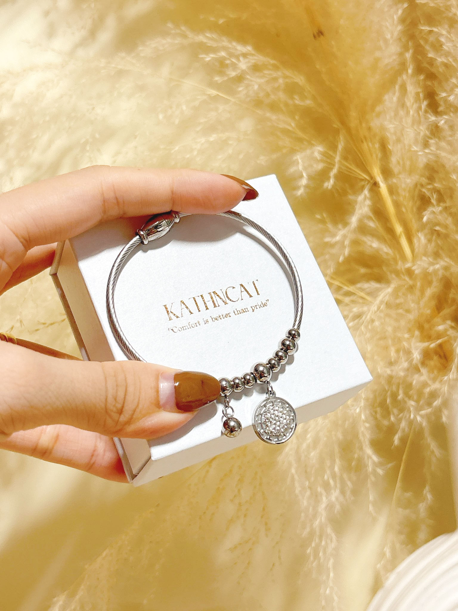 Charming Bangle |Circle