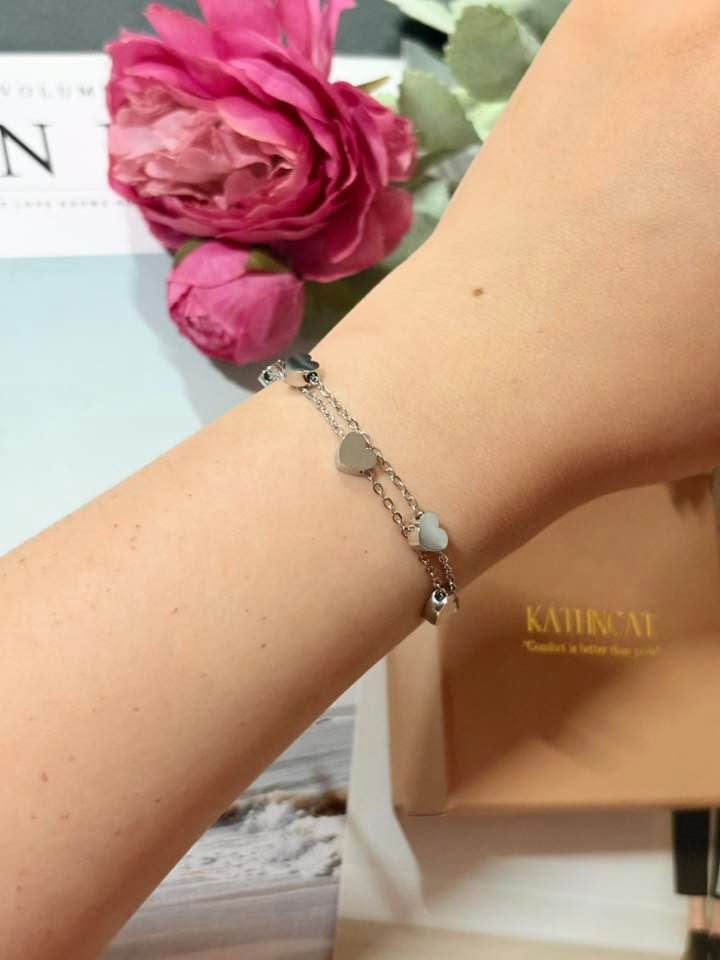 Hình thu nhỏ: Layer Bracelet - Silver color