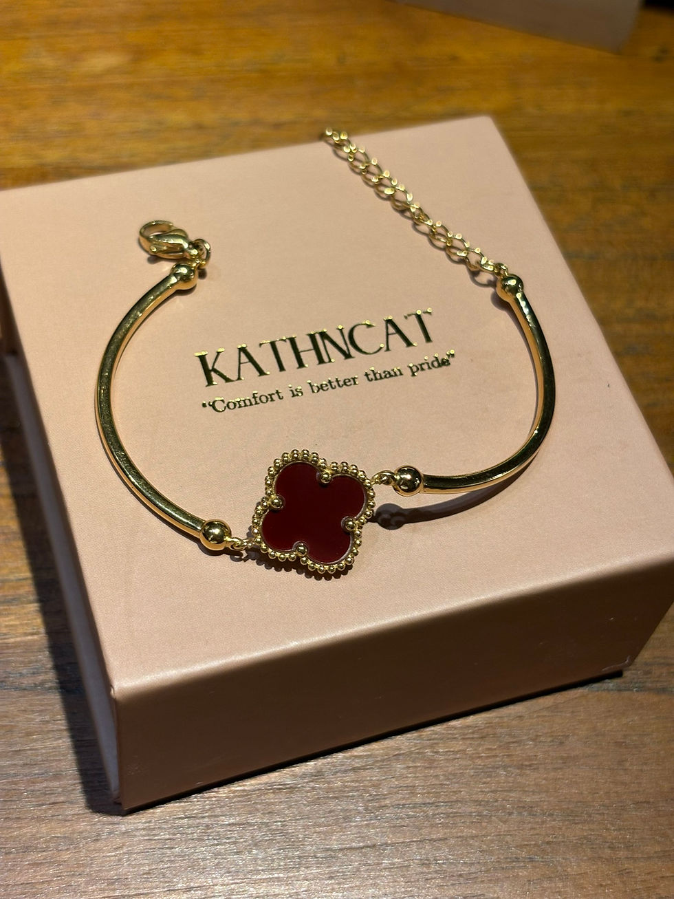 Hình thu nhỏ: Curved Clover Bracelet