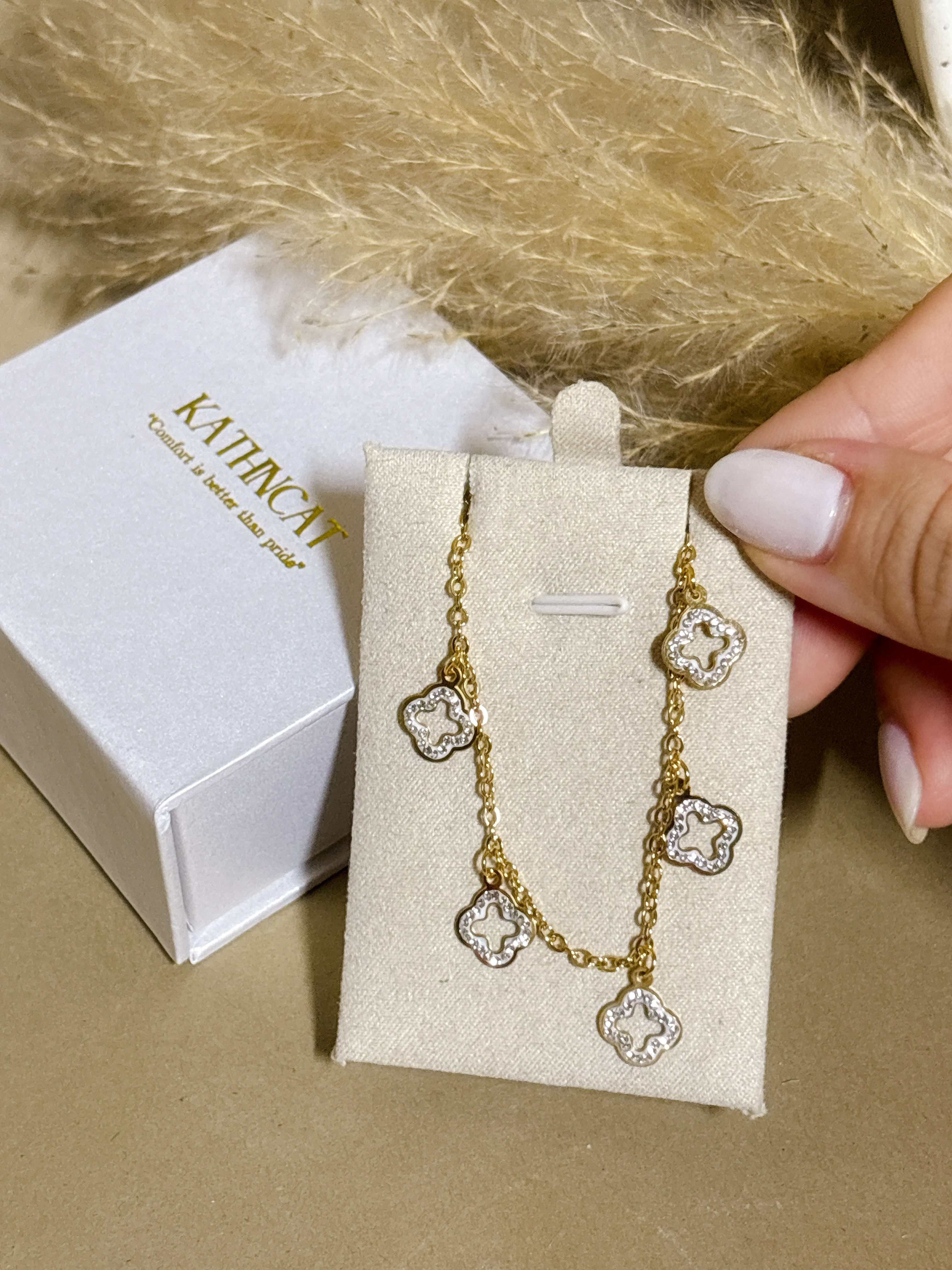 Clover charm Bracelet