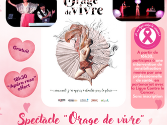 Ensemble pour Octobre Rose à Saint-Georges-les-Bains