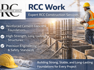 RCC Work: Building Strong Foundations with RPM Creations Group