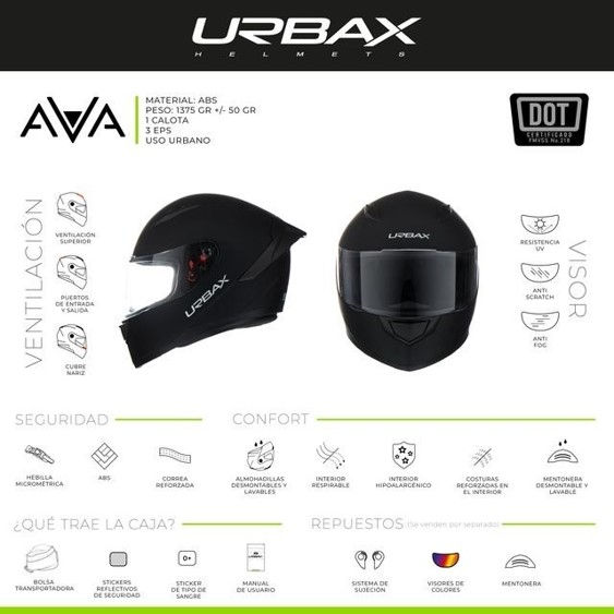 Miniatura: CASCO URBAX AVA