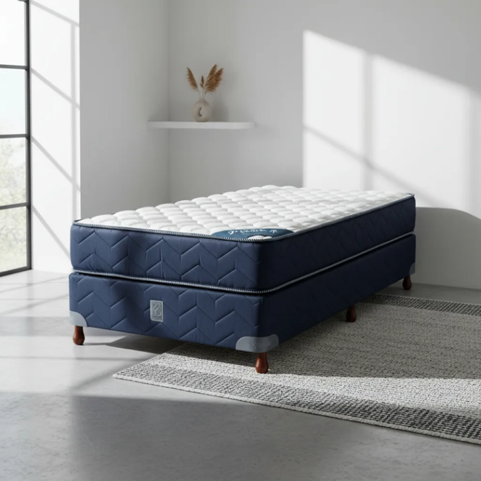 Miniatura: CONJUNTO COLCHON Y SOMMIER ESPUMA 30KGS DE DENSIDAD 1 PLAZA 80X190