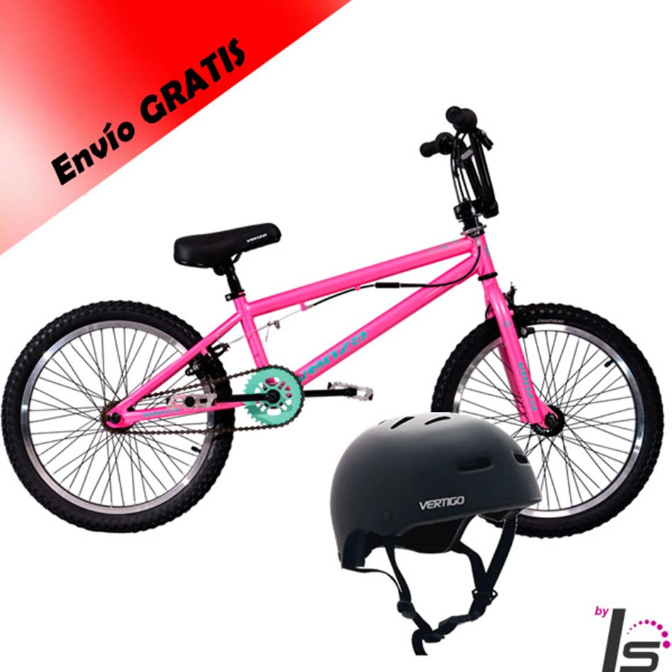 Miniatura: BICICLETA FREESTYLE VENZO CUBE R20 CON ROTOR + CASCO