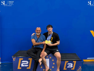 Triple gold for Sam Sampson at the PBJJF European Championships