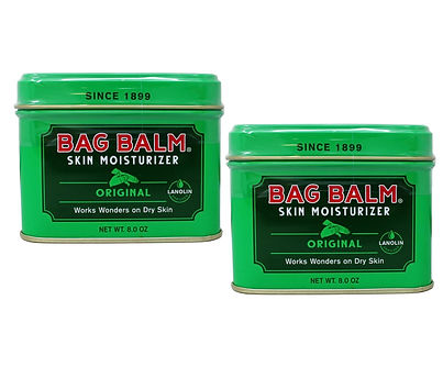 Bag Balm Vermont’s Original skin moisturizer ointment for dry pet paws.