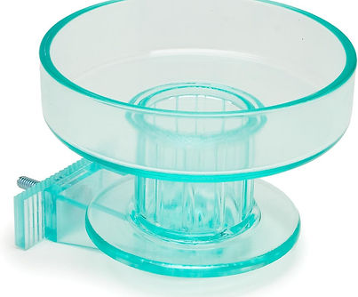 Lixit bird cage bath accessory for parakeets, canaries, and small birds.