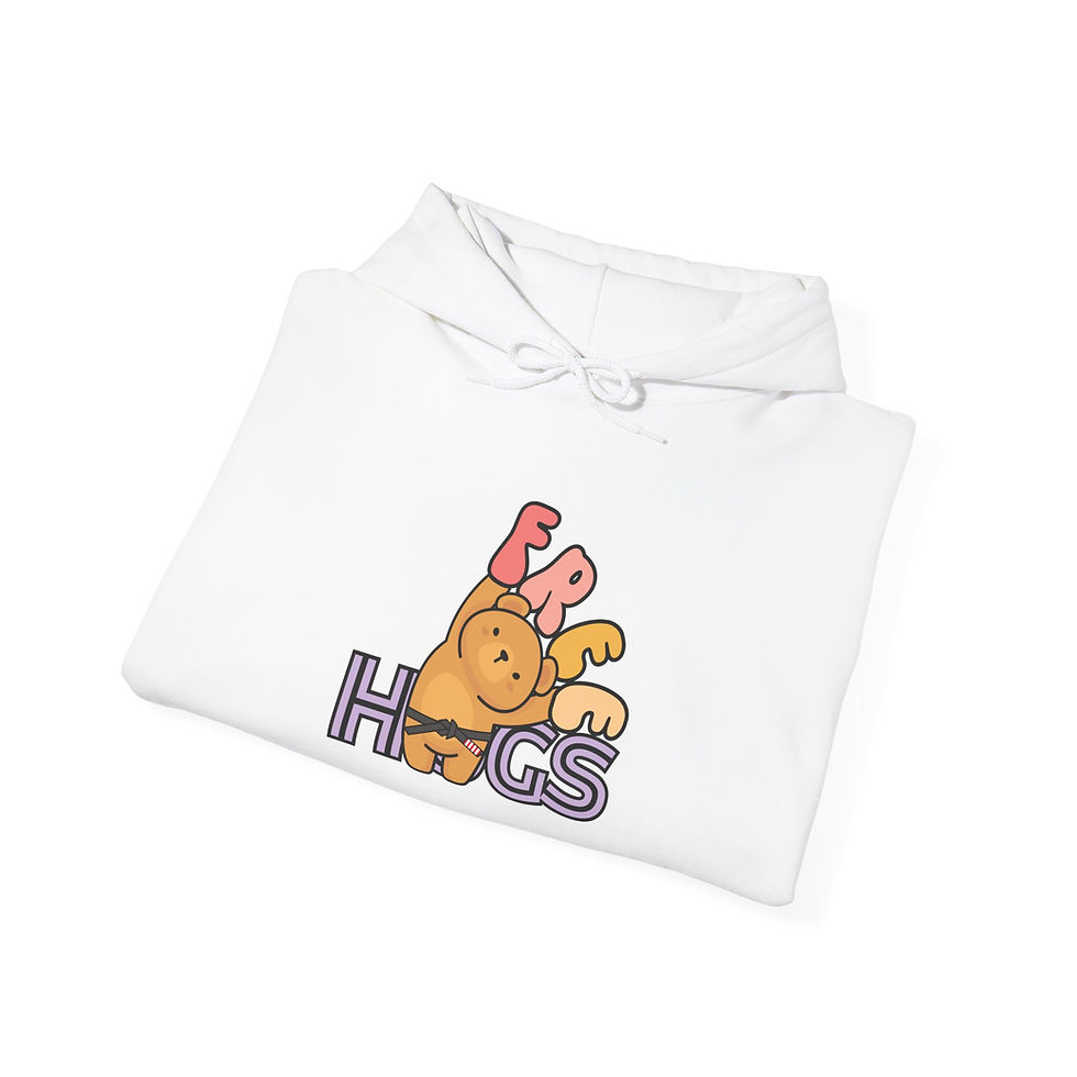 Thumbnail: Adults Bear Jiu-Jitsu Hoodie for Women Training BJJ Pullover 