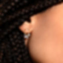 Boucles d'oreilles puces perles Laure Mory Bijoux Paris