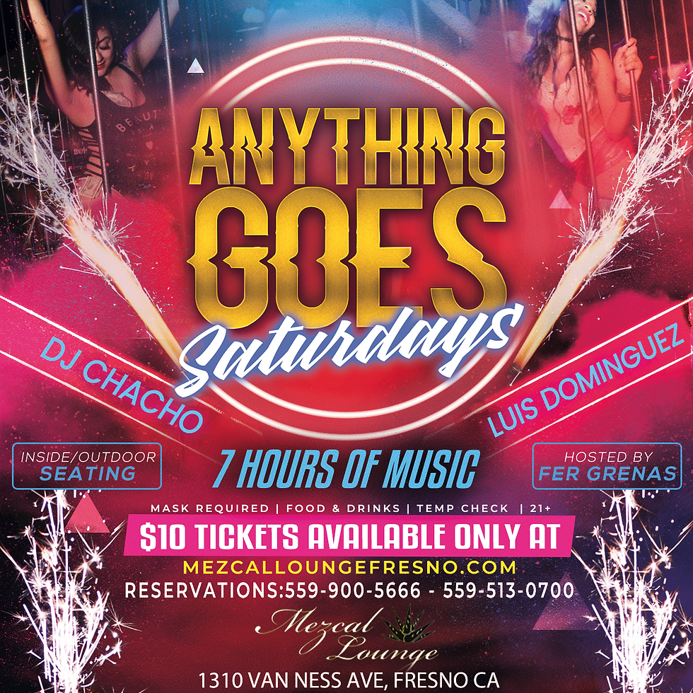 Anything Goes Saturdays