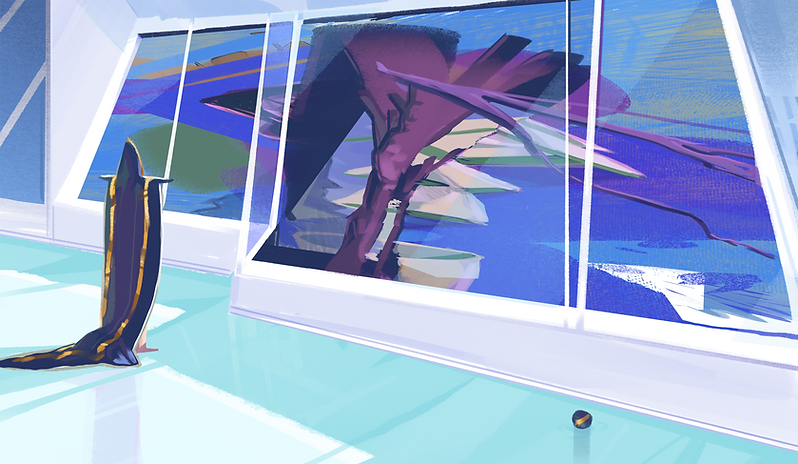 Alien Vista - Exploration sketch
