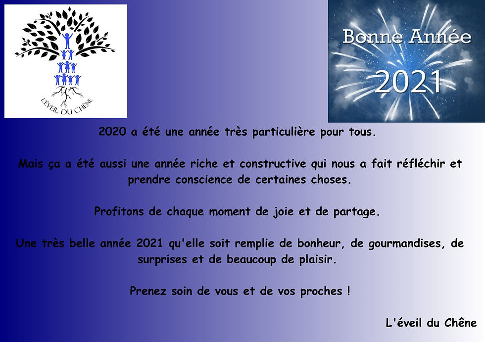 Meilleurs voeux 2021