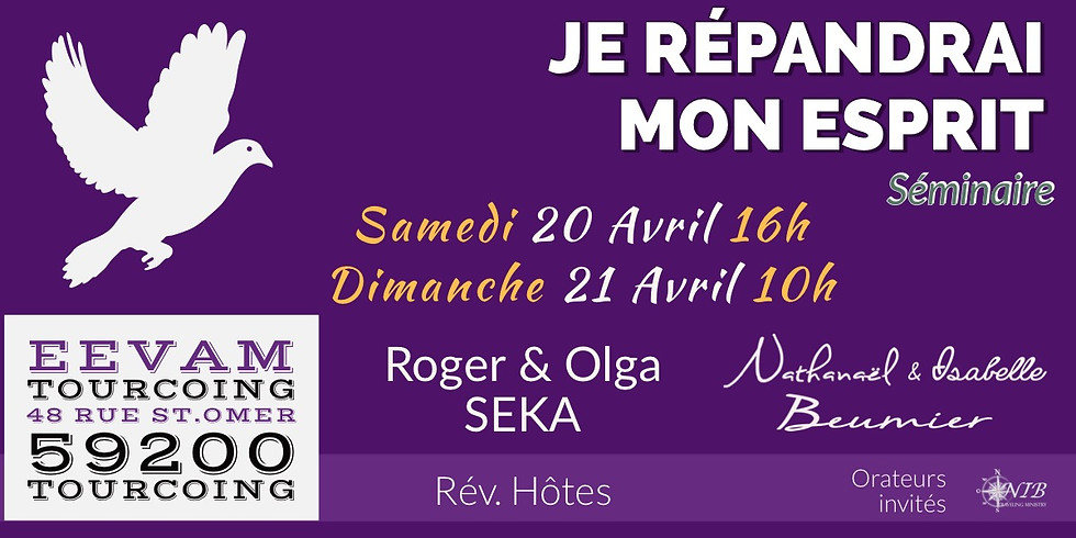 Je Répandrai Mon Esprit - Tourcoing