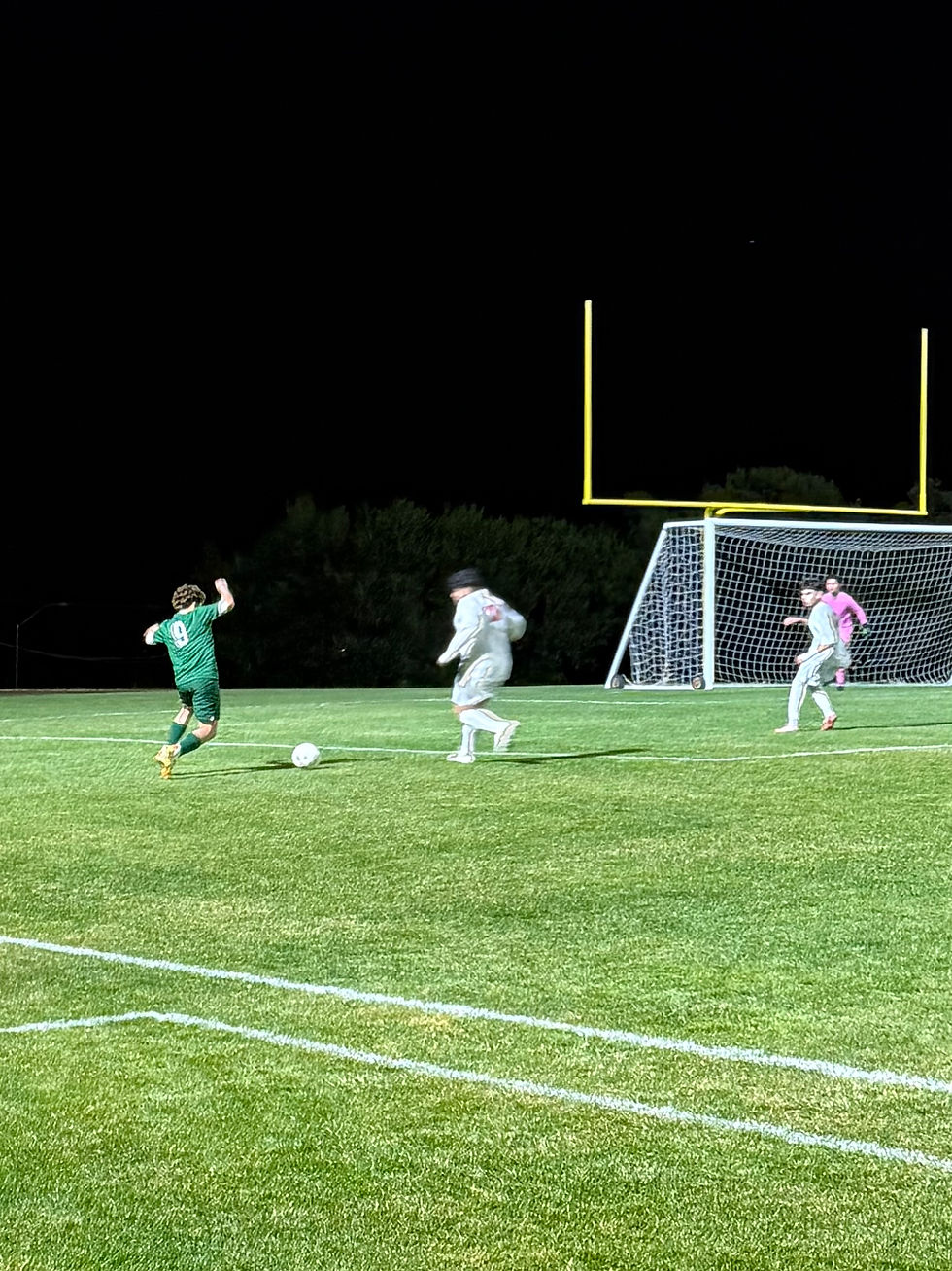The St. Patrick-St. Vincent Bruins and the John Swett Warriors face off in an intense rivalry game