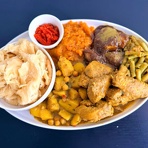 Curry Chicken (Buss Up Shut)