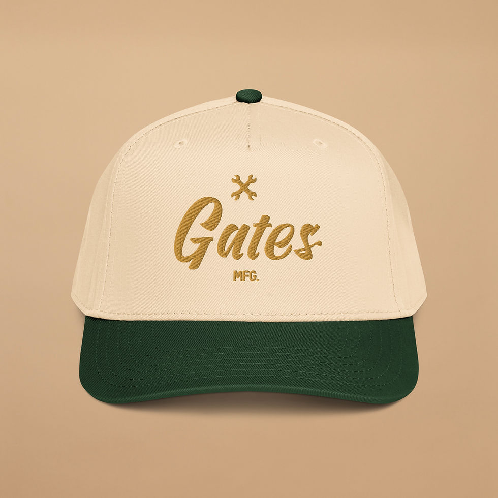 Thumbnail: Gates Mfg. and Co. Wrench 5 Panel Cap