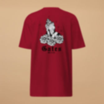 Gates Mfg. & Co. Praying Hands Heavyweight Tee