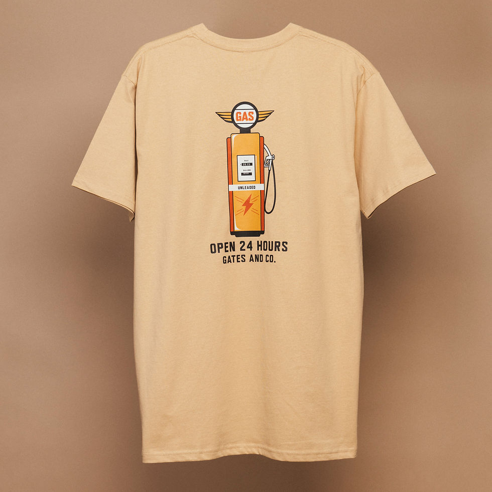 Thumbnail: Gates Mfg. Open 24hrs Premium Heavyweight tee