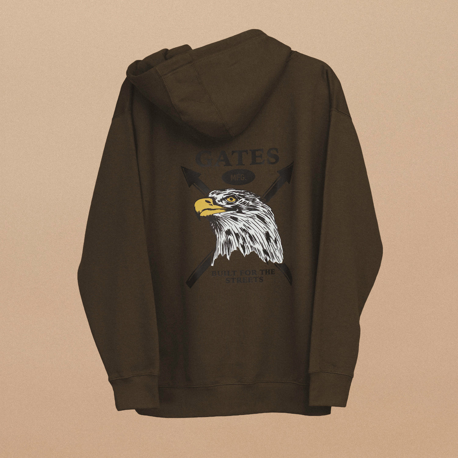 Gates Mfg. Bulit For The Streets Hoodie